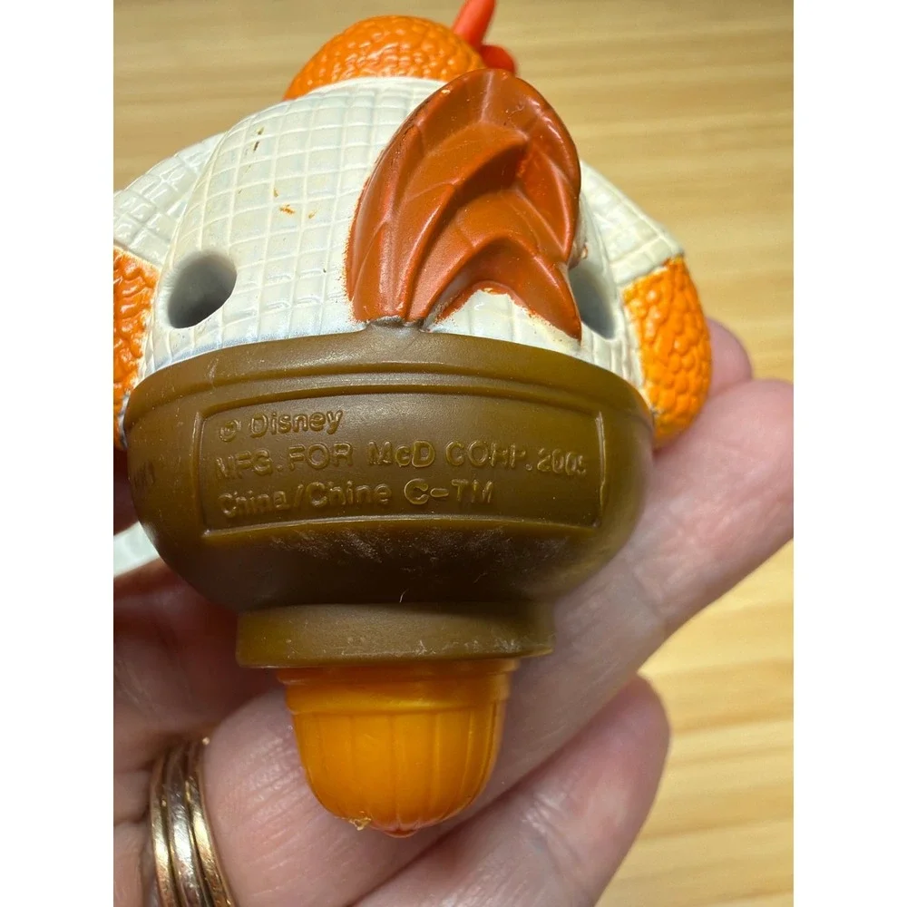 Disney Chicken Little Rolling Car Toy McDonald's Happy Meal 2005 Figure